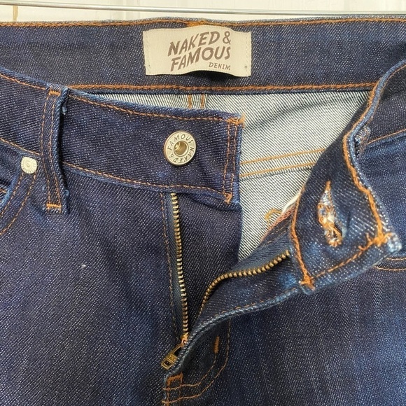 NAKED & FAMOUS MID-RISE GUY JEANS - 29 - Picture 4 of 7
